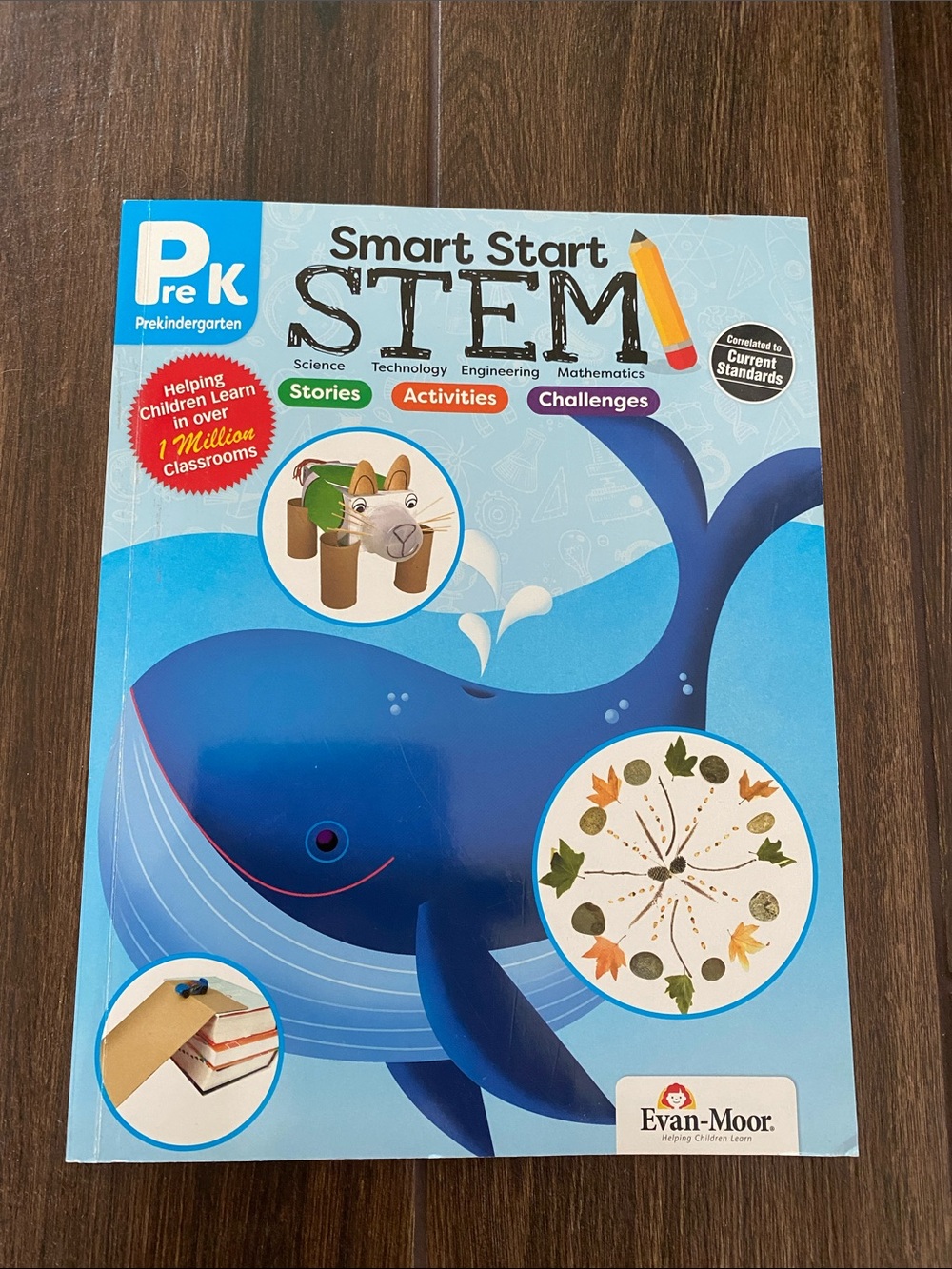 Smart Start STEM PreK Activity Book - Blue